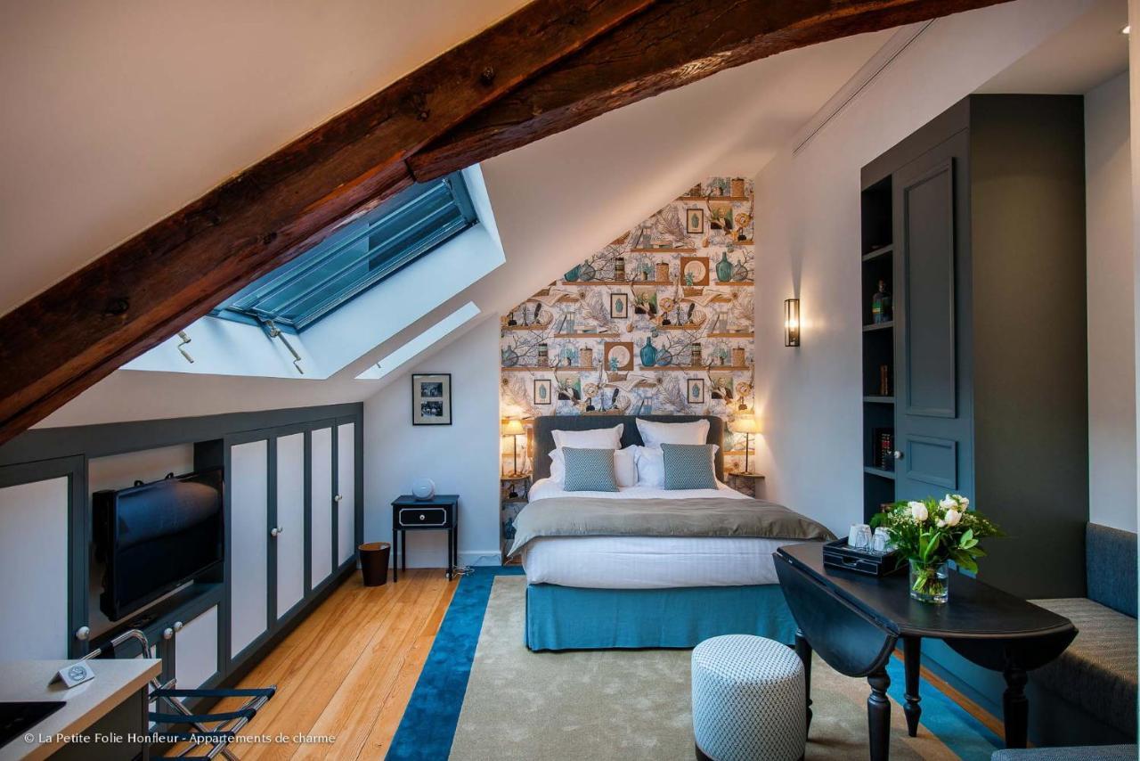 La Petite Folie Bed and Breakfast Honfleur Exteriör bild